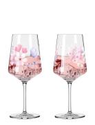 Ritzenhoff Sommers Tt Wineglass 2-Pack Multi/patterned