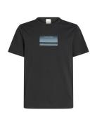 Calvin Klein Gradient Logo T-Shirt Svart