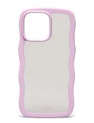 Holdit Wavy Case Lilac/Transparent Rosa