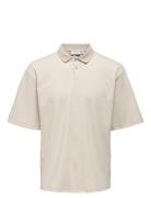ONLY & SONS Onscaspian Aut Ss Polo Kräm