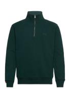 Superdry Essential Logo Half Zip Grön