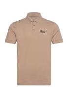 EA7 Polo Shirt Beige