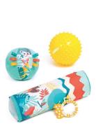 Ludi Cylinder With Sensory Balls Multi/patterned