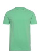 Lindbergh Mensstretchcrewnecktees/S Grön