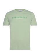 Lindbergh Copenhagen Print Tee S/S Grön