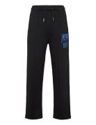 Calvin Klein Peached Terry Pintuck Jogger Svart