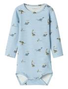 Name It Nbmdinos Ls Body Blå