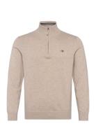 GANT Classic Cotton Half Zip Kräm