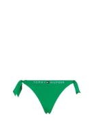 Tommy Hilfiger Cheeky Side Tie Bikini Grön