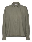 Ahlvar Gallery Gigi Oxford Shirt Khaki Green