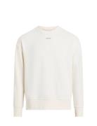 Calvin Klein Nano Logo Sweatshirt Vit
