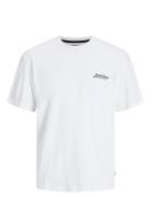 Jack & J S Jjbeau Tee Ss Crew Neck Vit