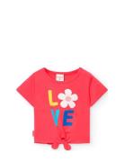 Boboli Knit T-Shirt Röd