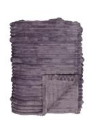 Noble House Blanket Rib Flanel Lila