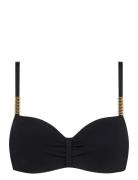 Chantelle Beach Icon Badkläder Tshirt Half Cup Memory Bra Svart