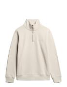 Superdry Essential Logo Half Zip Kräm