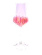Anna Von Lipa Hand Painted Sevilla White Wine Orange