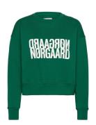 Mads Nørgaard Organic Sweat Tilvina Sweatshirt Grön