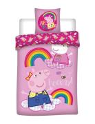 BrandMac Bed Linen Peppa Pig Pep 014 - 135X200, 80X80 Cm Rosa
