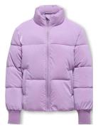 Kids Only Kogelise Puffer Jacket Otw Lila