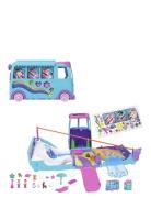 Polly Pocket Pet Mobile Adventure Playset With Micro Dolls & Transform...