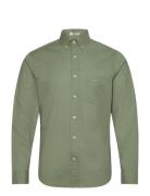 GANT Reg Classic Poplin Shirt Grön