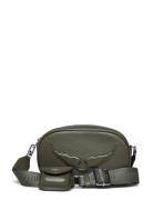 Zadig & Voltaire Rock With You Grained Leather Grön