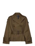 French Connection Denby Trench Coat Grön