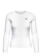 Levi's® Ls Baby Tee White + Vit