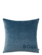 Boss Home Boldlogo Cushion Cover Blå