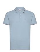 Lindbergh Polo Shirt With Contrast Piping Blå