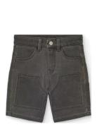 Boboli Knit Denim Bermuda Shorts Grå