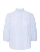 B.young Byimogen Ss Blouse - Blå
