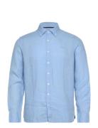 Sebago Linen Shirt Blå