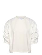 Coster Copenhagen Blouse With Puffy Sleeves Vit