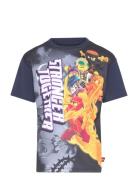 LEGO Kidswear Lwtaffy 207 - T-Shirt S/S Marinblå