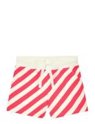 Boboli Knit Shorts Striped Röd