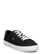 Tommy Hilfiger Vulc Canvas Lace Up Sneaker Svart