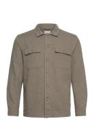 Lindbergh Cotton Linen Blazer Brun