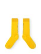 THE ANIMALS OBSERVATORY Snail Kid Socks Yellow Gul