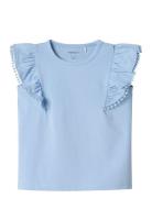 Name It Nbffancy Ss Top Blå