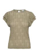 Dante6 Dante6-Marlowé Lace Volant Top Grön