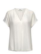 Rosemunde Rwroa Sl Regular Blouse Vit