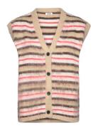 Monki Knitted Vest Beige