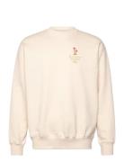 Revolution Printed Crewneck Kräm