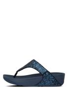 FitFlop Lulu Glitter Toe-Thongs Blå