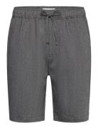 Casual Friday Cfphelix 0066 Linen Mix Shorts Grå