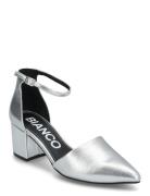 Bianco Biadevived Pump Metallic Pu Silver