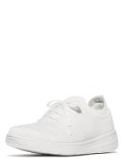 FitFlop Super-Q Knit Slip-On Laced Sneakers Vit
