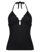 Hunkemöller Scallop Shaping Tankini Svart